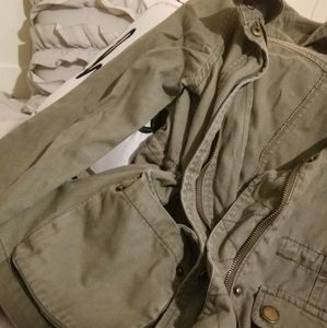An Army Green Jacket
